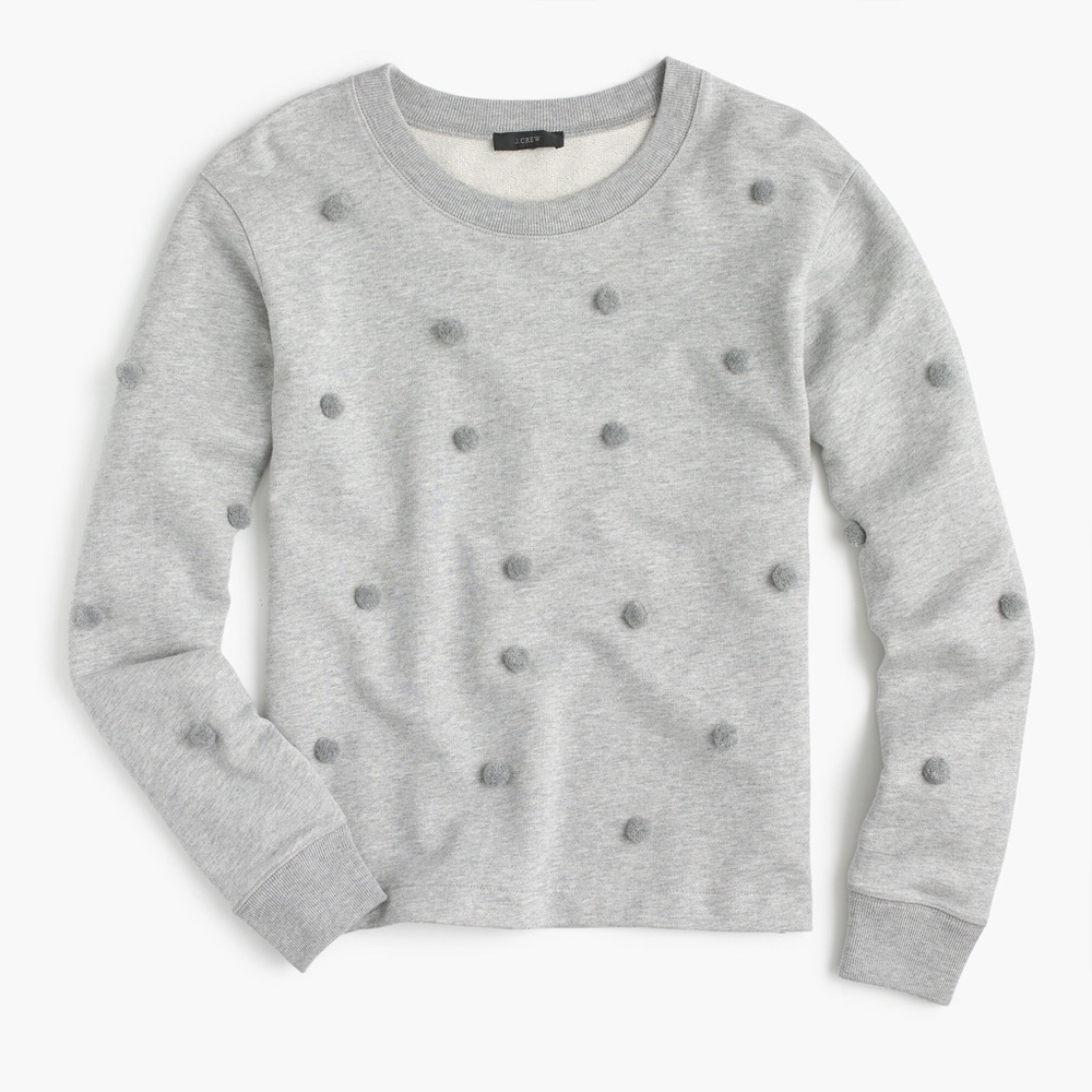 J.Crew Pom Pom Sweatshirt